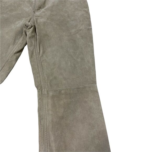Skotts Suede Leather Pants Women’s size 8/30 Tan‎ Made In Canada - Picture 2 of 7